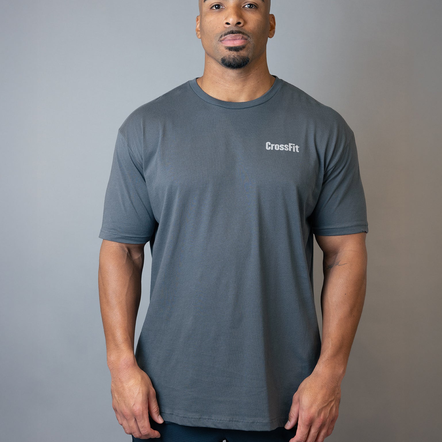 Men's Forging Elite Fitness Emblem Cotton Tee