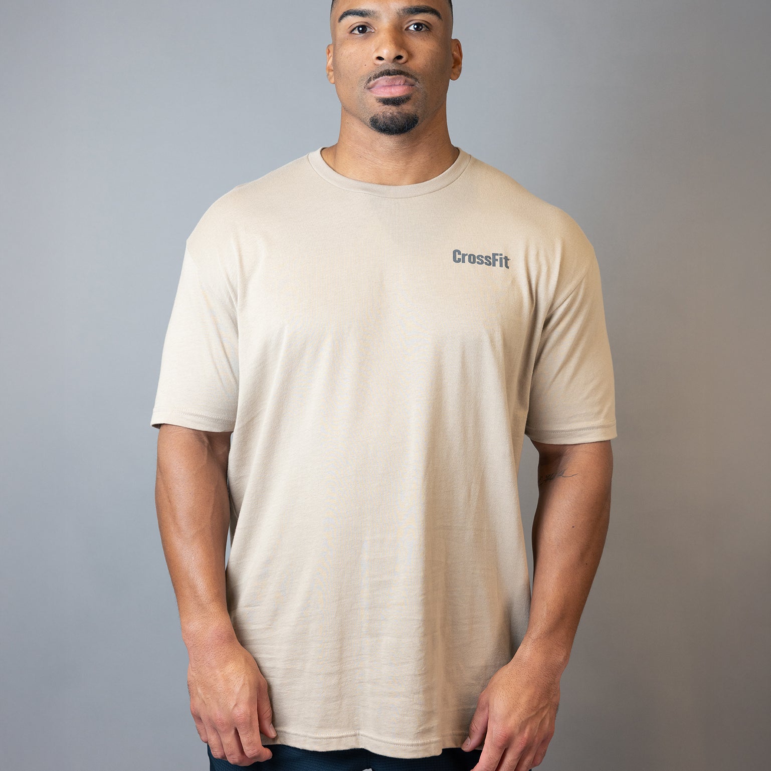 Men's Forging Elite Fitness Emblem Cotton Tee