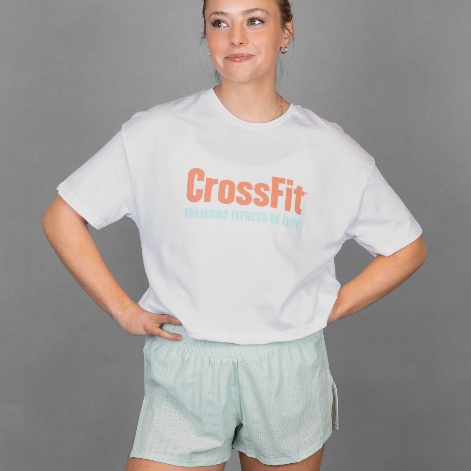 CrossFit Forjando Fitness De Elite Crop Tee