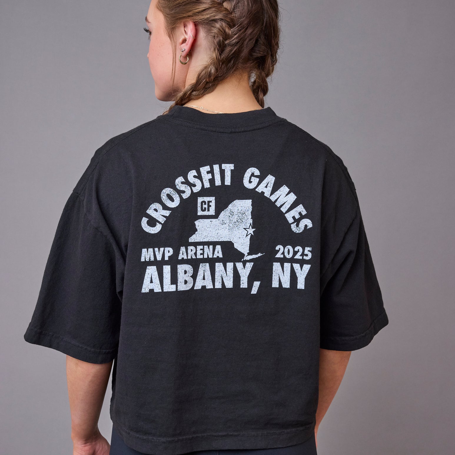 Women's Games '25 Albany Garment Dye Crop Tee