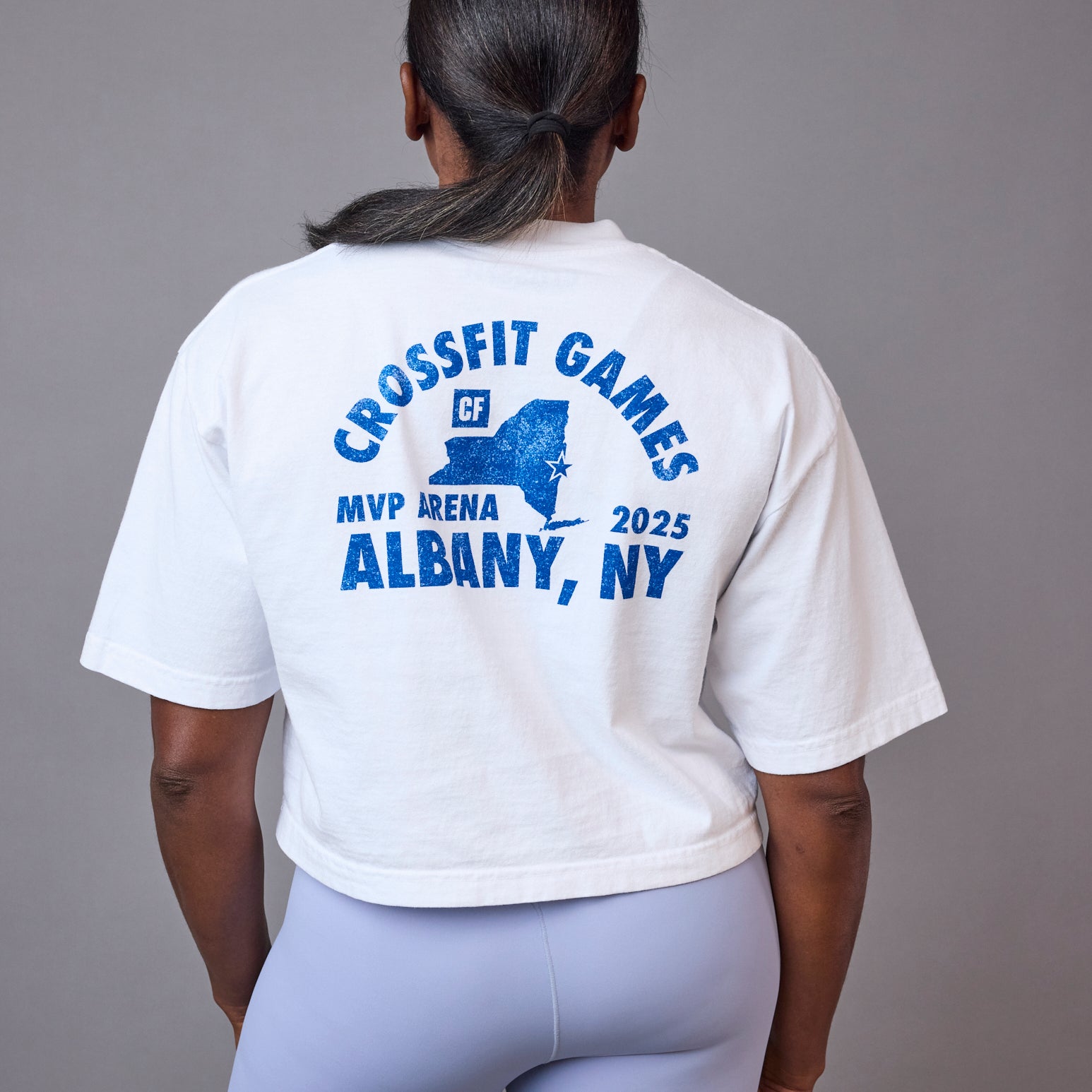 Women's Games '25 Albany Garment Dye Crop Tee