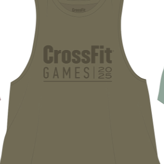 Women's Games '25 Flowy Crop Tank