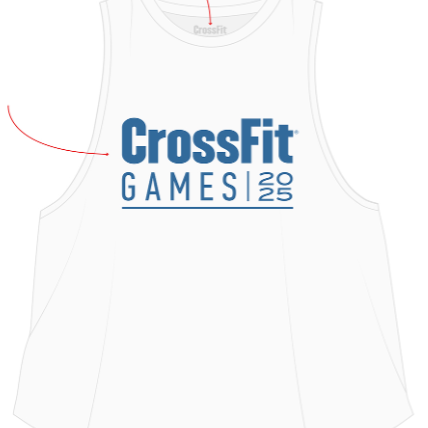 Women's Games '25 Flowy Crop Tank