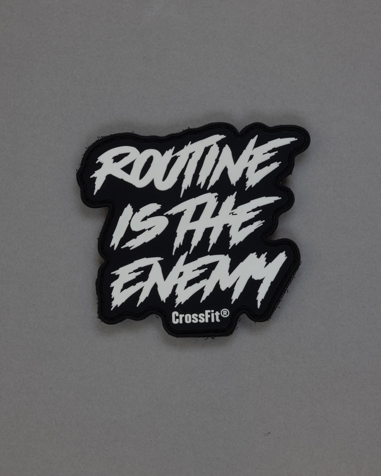 Routine Is The Enemy PVC Patch