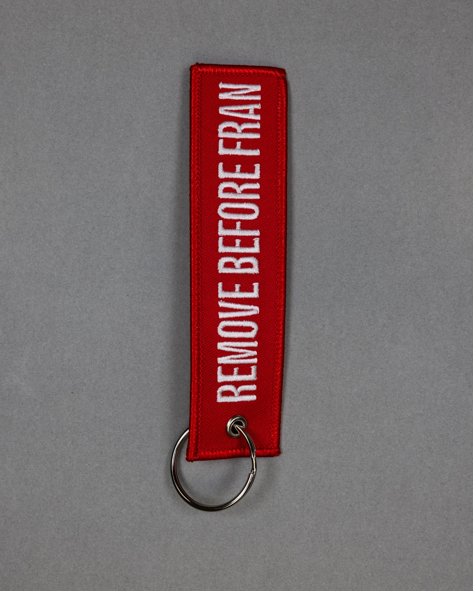 Remove Before Fran Keychain