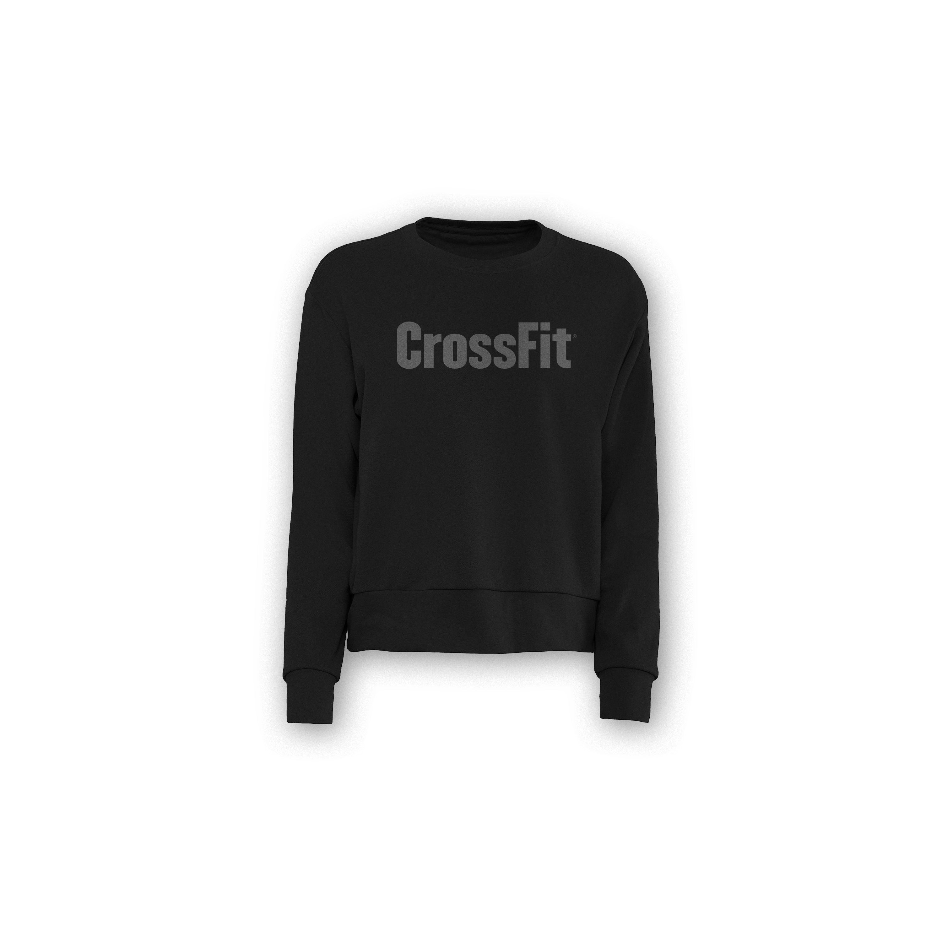 Women's CrossFit Crew Sweatshirt - Black