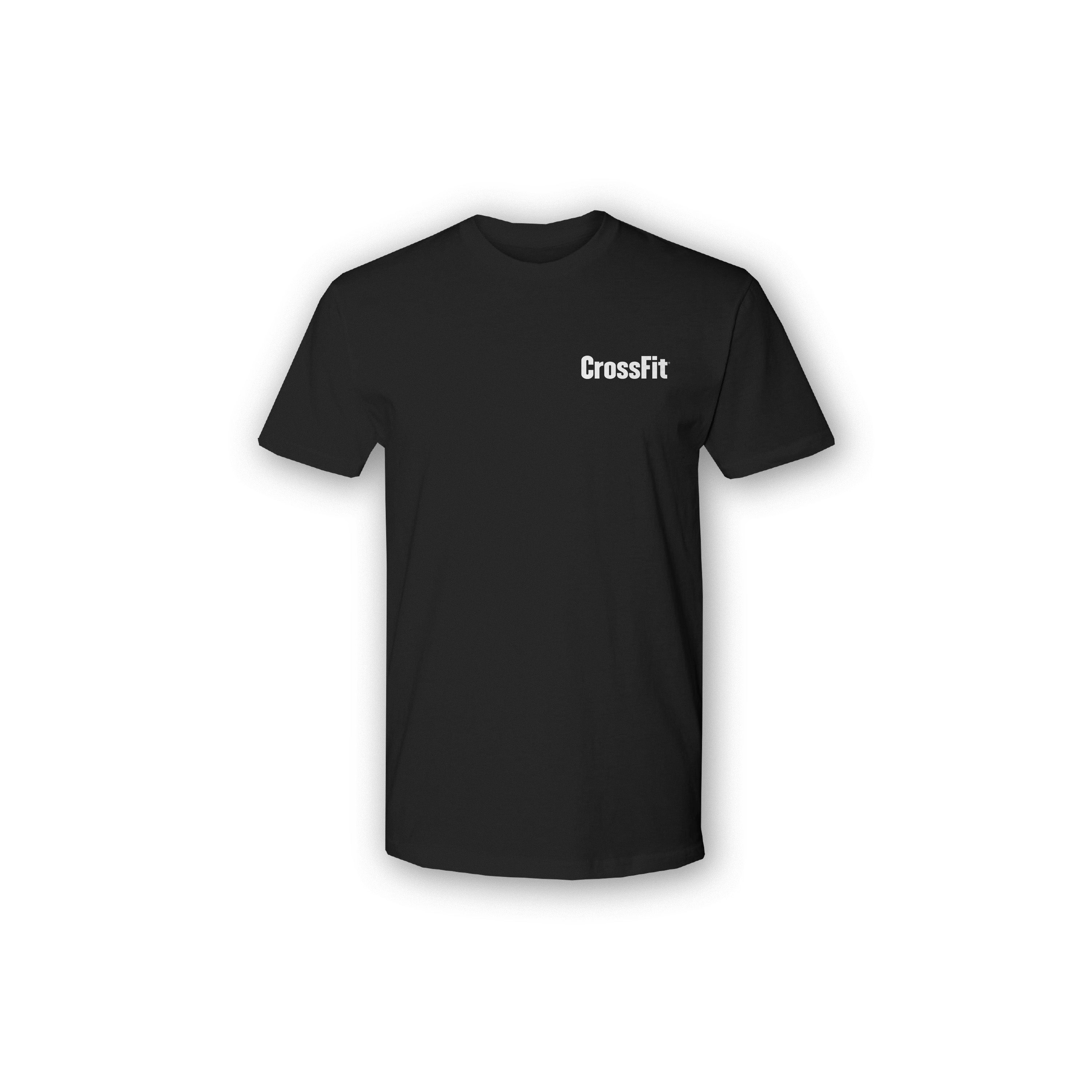 CrossFit Overhead Squat Form T-Shirt -  black hover figure