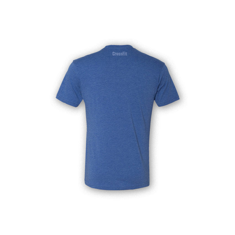 CrossFit 3...2...1...GO! T-Shirt - Vintage Royal Blue hover figure