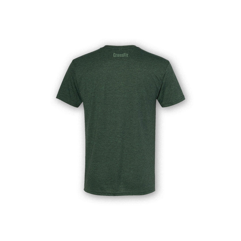 CrossFit 3...2...1...GO! T-Shirt - Forest green hover figure