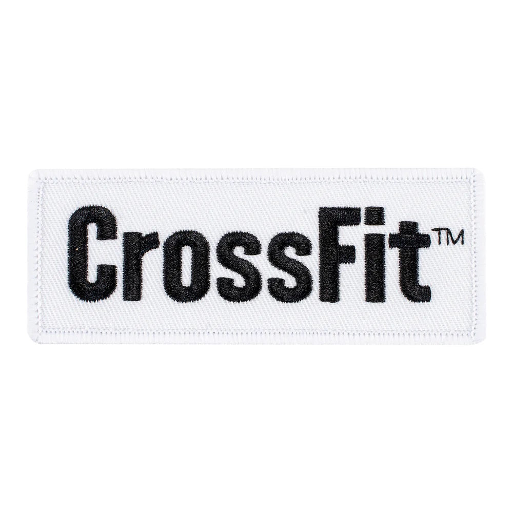 CrossFit 4" x 1.5" Emblem - White