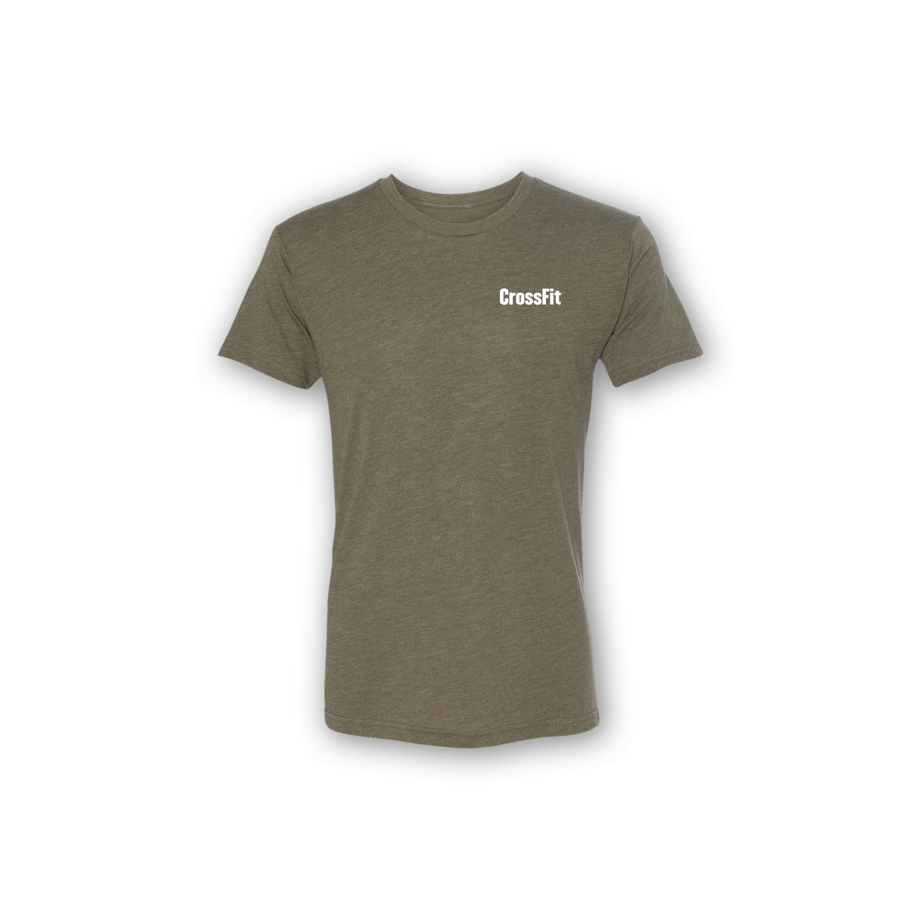 CrossFit The Girls T-Shirt - Military Green hover figure
