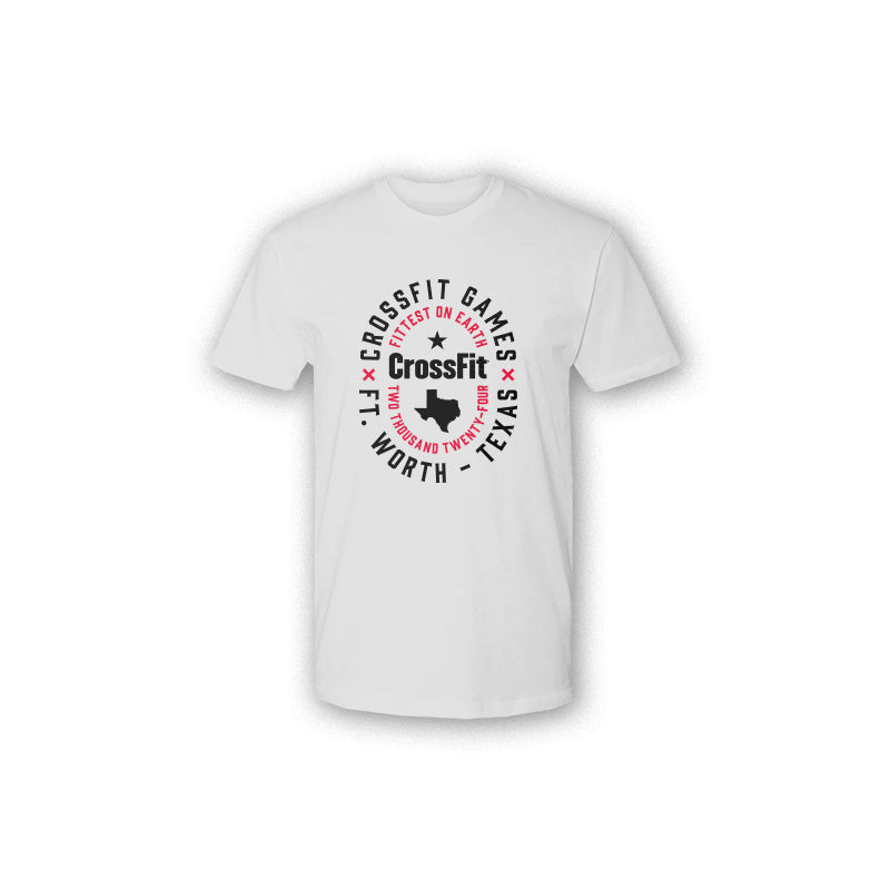 CrossFit Games Ft. Worth T-Shirt -  white