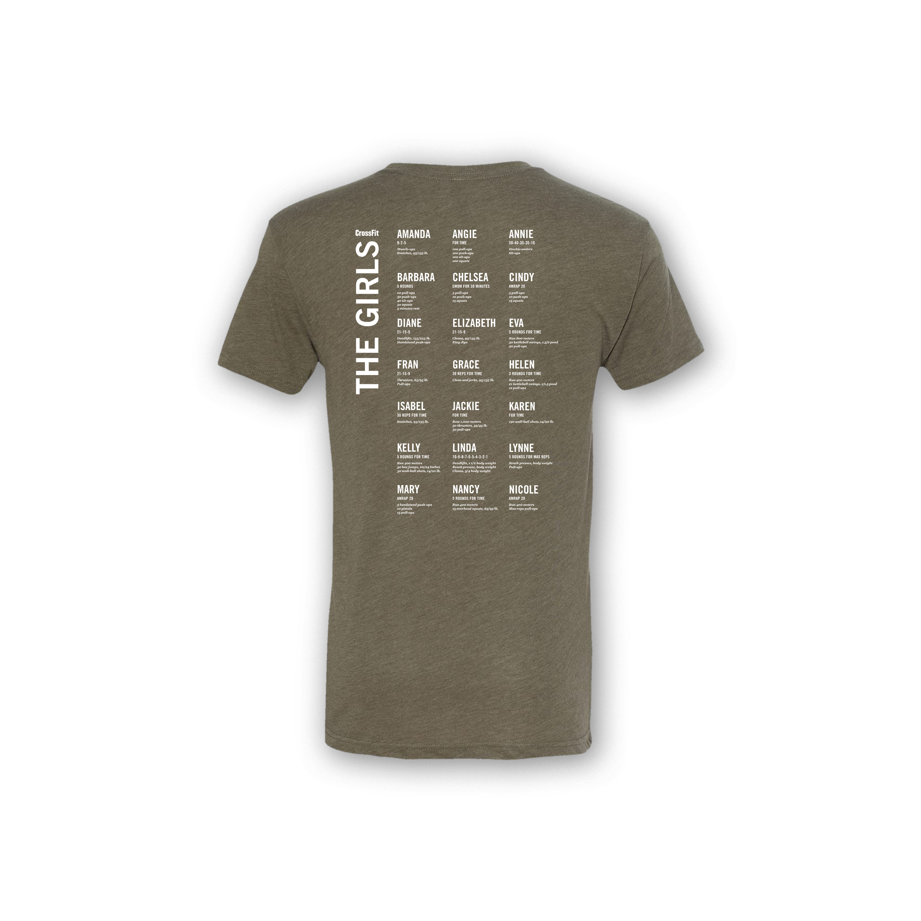 CrossFit The Girls T-Shirt - Military green