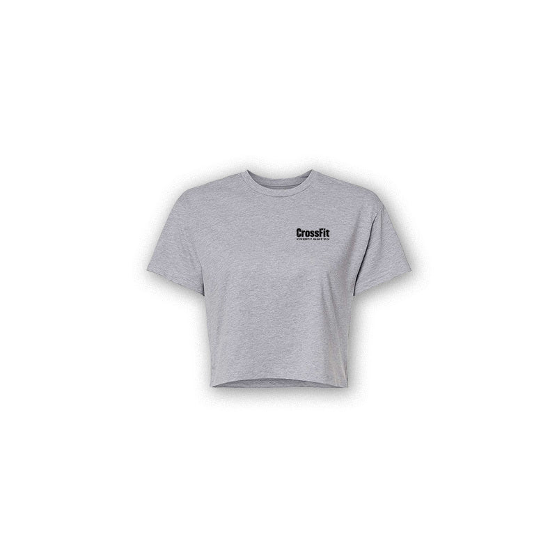 Women's CrossFit Games Ft. Worth Crop Top - Heather gray hover figure