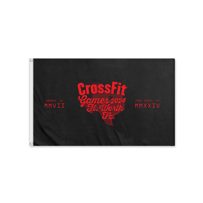 CrossFit Games 2024 Flag -  black