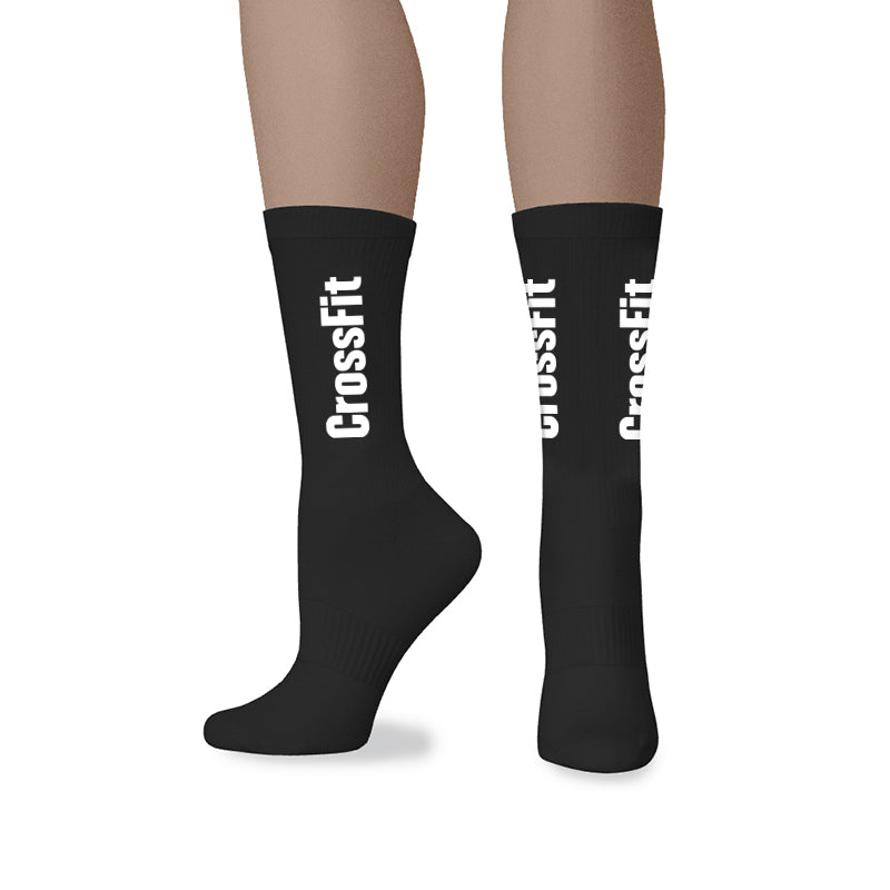 CrossFit Socks -  black hover figure