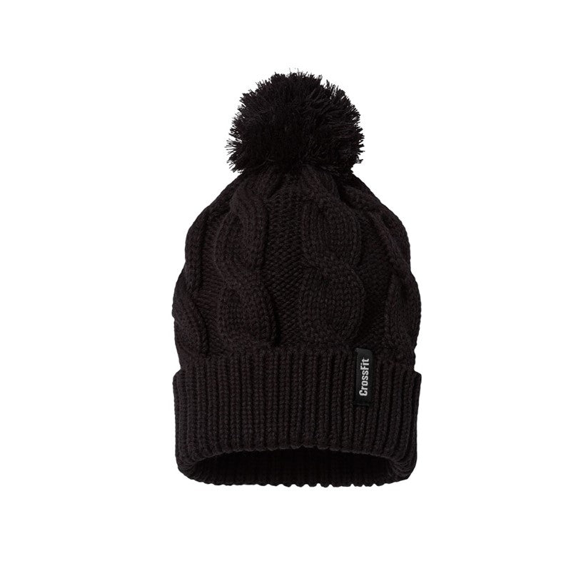 CF Chunky Knit Pom Beanie