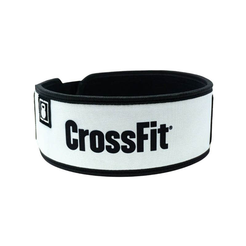 2POOD CF 4" Weightlifting Belt (White)