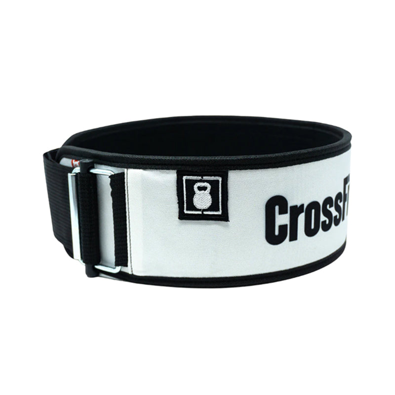 2POOD CF 4" Weightlifting Belt (White)