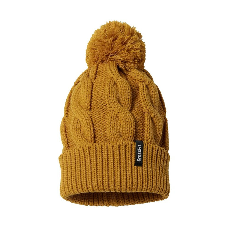 CF Chunky Knit Pom Beanie