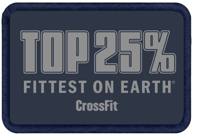 The 2026 CrossFit Quarterfinals Top 25% Patch