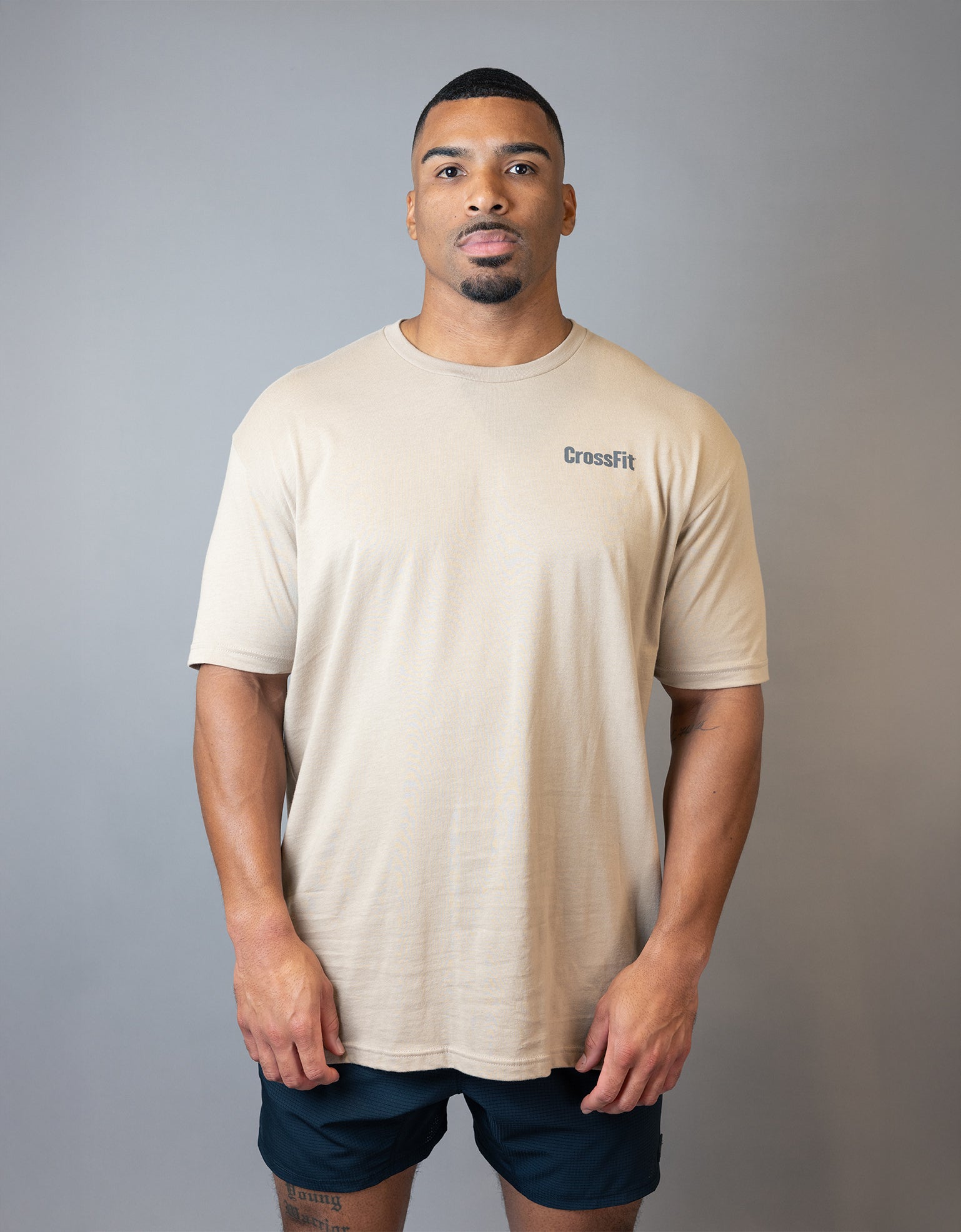 Men's Forging Elite Fitness Emblem Cotton Tee