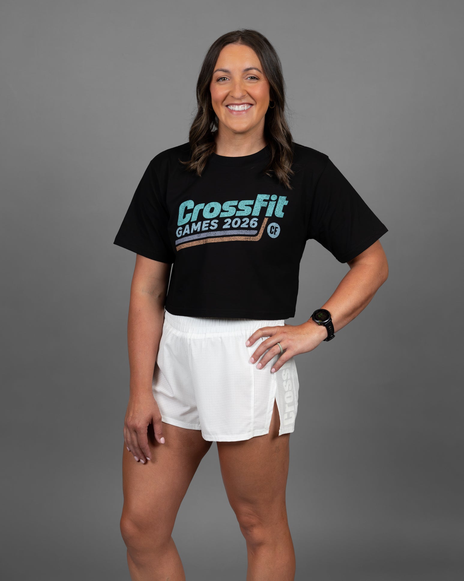 Women's Games '26 Vintage Crop Tee