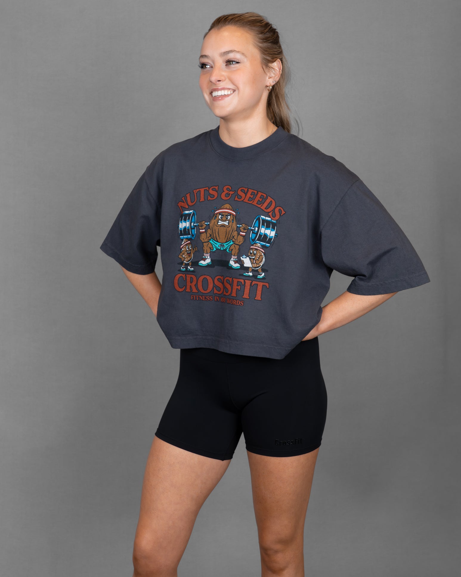 CrossFit Nuts & Seeds Crop Tee