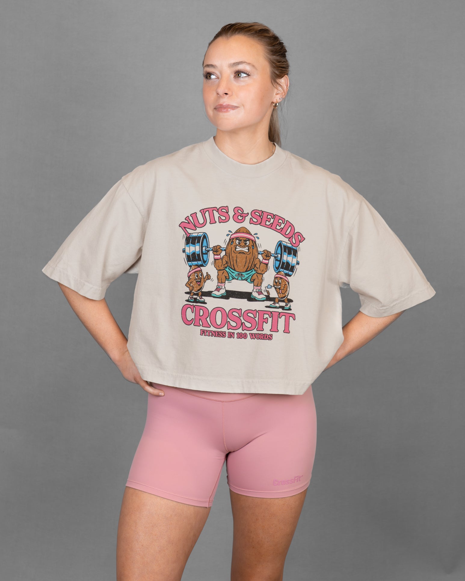 CrossFit Nuts & Seeds Crop Tee