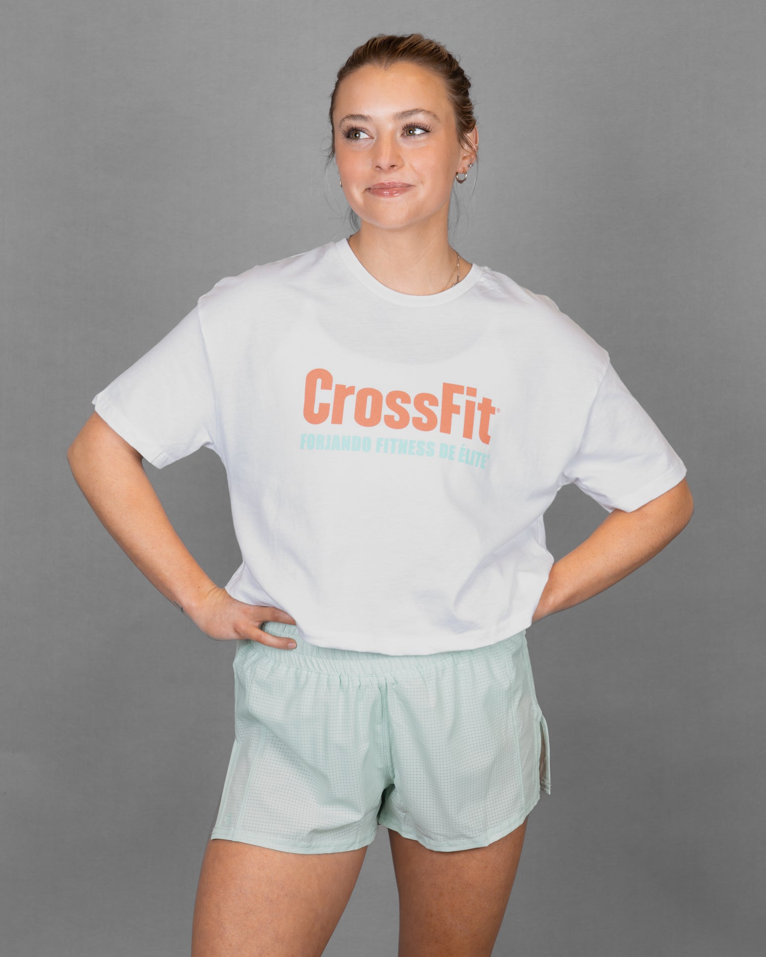 CrossFit Forjando Fitness De Elite Crop Tee