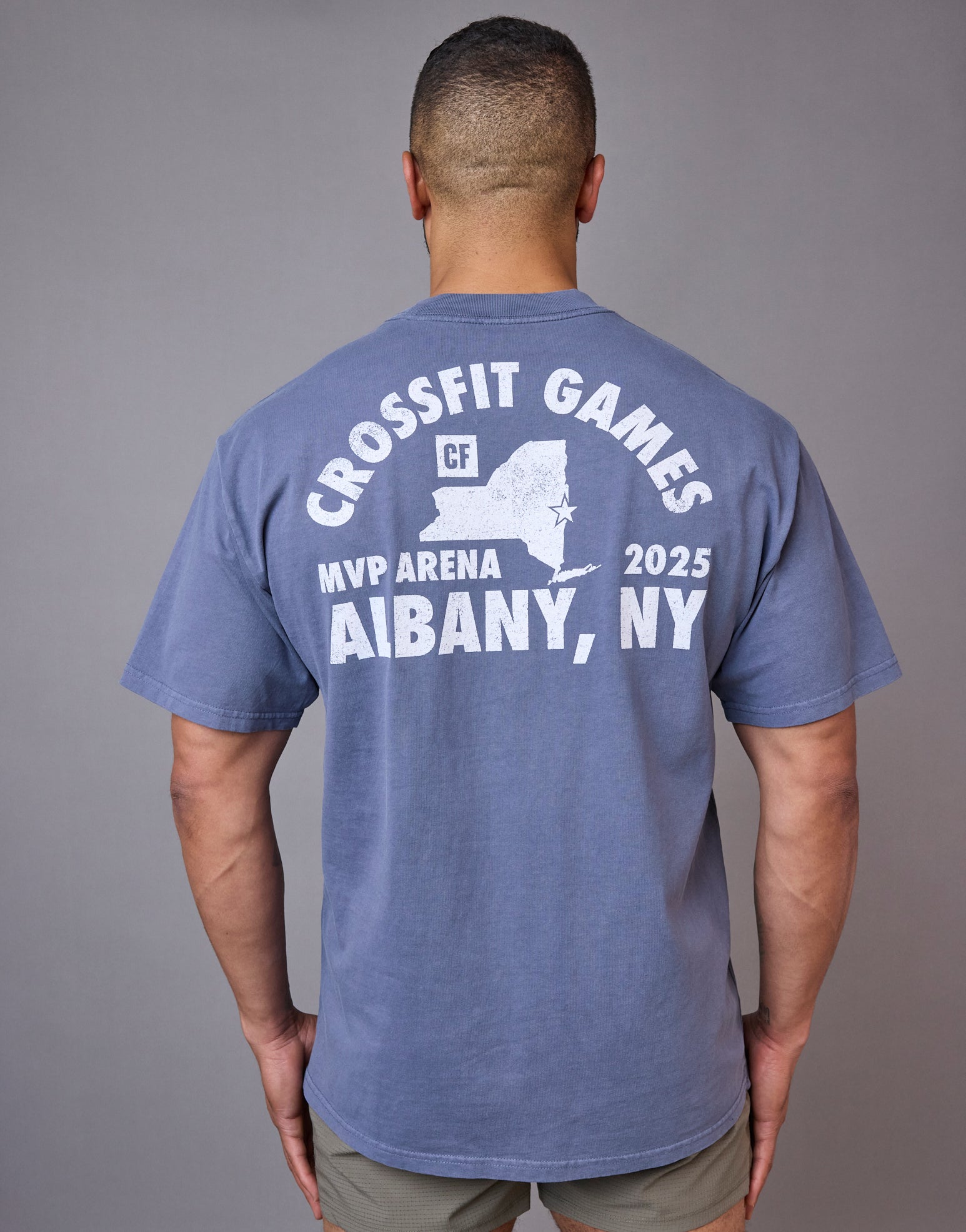 Unisex Games '25 Albany Heavyweight Faded Tee