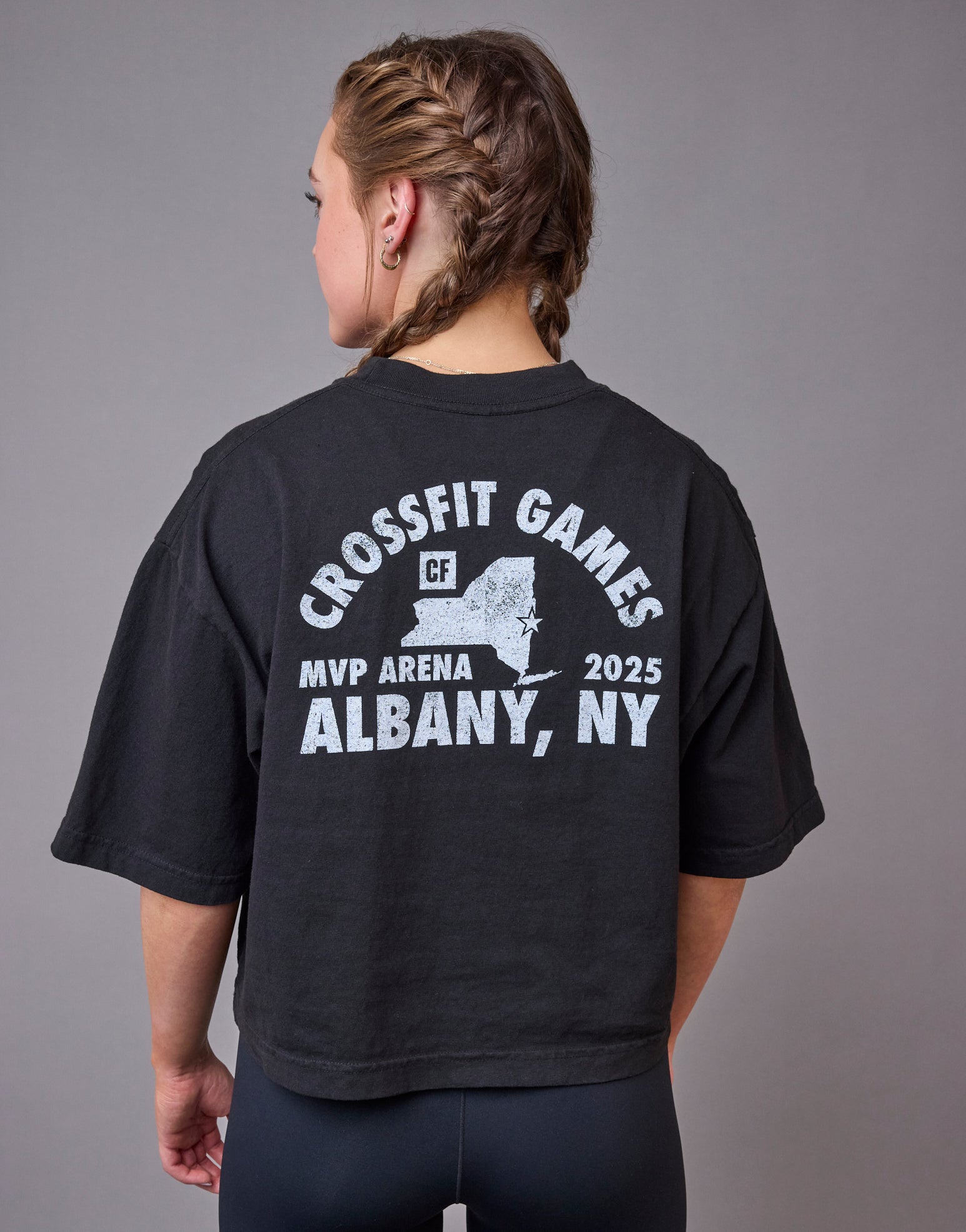 Women's Games '25 Albany Garment Dye Crop Tee