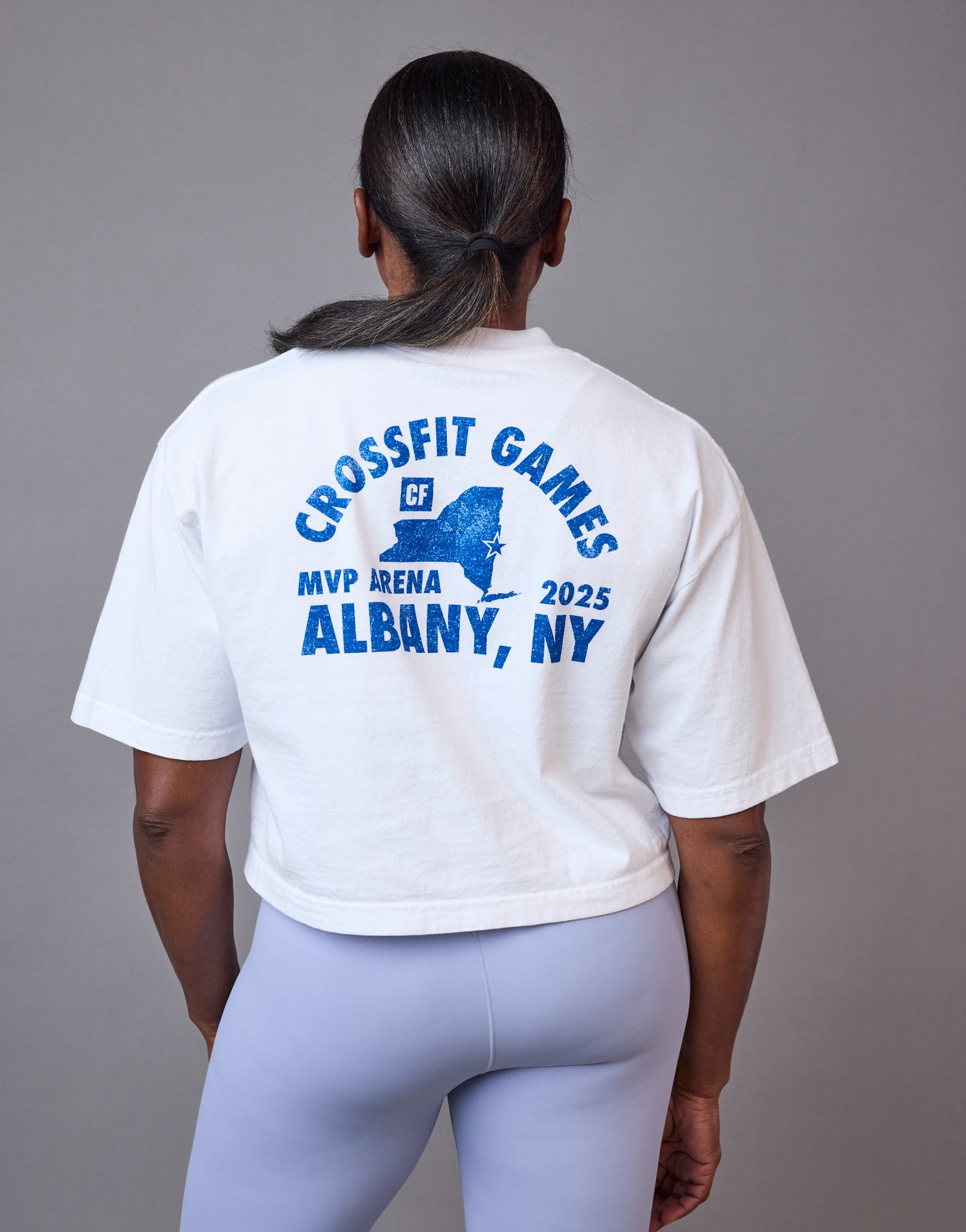 Women's Games '25 Albany Garment Dye Crop Tee